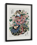 Mujer japonesa (1820 1830) Huésped - Keisai Eisen | Cuadro decorativo de Canvas Lab