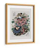 Mujer japonesa (1820 1830) Huésped - Keisai Eisen | Cuadro decorativo de Canvas Lab