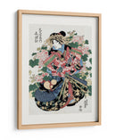 Mujer japonesa (1820 1830) Huésped - Keisai Eisen | Cuadro decorativo de Canvas Lab