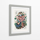 Mujer japonesa (1820 1830) Huésped - Keisai Eisen | Cuadro decorativo de Canvas Lab