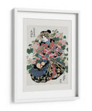 Mujer japonesa (1820 1830) Huésped - Keisai Eisen | Cuadro decorativo de Canvas Lab