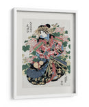 Mujer japonesa (1820 1830) Huésped - Keisai Eisen | Cuadro decorativo de Canvas Lab