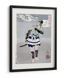Samurái japonés (1885) Boarder - Tsukioka Yoshitoshi | Cuadro decorativo de Canvas Lab