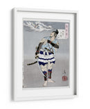 Samurái japonés (1885) - Tsukioka Yoshitoshi | Cuadro decorativo de Canvas Lab