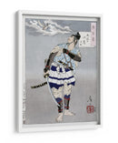 Samurái japonés (1885) - Tsukioka Yoshitoshi | Cuadro decorativo de Canvas Lab