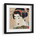 Pintura vintage de geisha japonesa (1830s) - Mihata Joryu | Cuadro decorativo de Canvas Lab