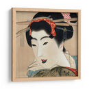 Pintura vintage de geisha japonesa (1830s) - Mihata Joryu | Cuadro decorativo de Canvas Lab