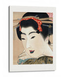 Geisha japonesa (1830s) - Mihata Joryu | Cuadro decorativo de Canvas Lab