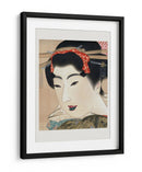 Geisha japonesa (1830s) - Mihata Joryu | Cuadro decorativo de Canvas Lab
