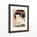 Geisha japonesa (1830s) - Mihata Joryu | Cuadro decorativo de Canvas Lab