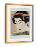 Geisha japonesa (1830s) - Mihata Joryu | Cuadro decorativo de Canvas Lab