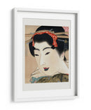Geisha japonesa (1830s) - Mihata Joryu | Cuadro decorativo de Canvas Lab
