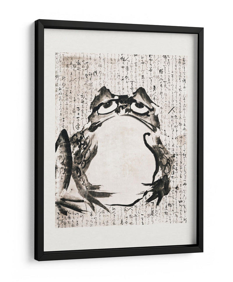 Rana japonesa (finales del siglo XVIII y XIX) - Getsuju | Cuadro decorativo de Canvas Lab