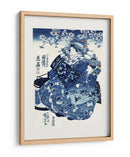 Mujer Japonesa (1798-1861) - Utagawa Kuniyoshi | Cuadro decorativo de Canvas Lab