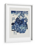 Mujer Japonesa (1798-1861) - Utagawa Kuniyoshi | Cuadro decorativo de Canvas Lab