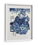 Mujer Japonesa (1798-1861) - Utagawa Kuniyoshi | Cuadro decorativo de Canvas Lab