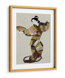 Bailarina japonesa (siglo XVII) pintura vintage - Unknown | Cuadro decorativo de Canvas Lab