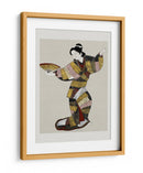 Bailarina japonesa (siglo XVII) Borde de pintura vintage - Unknown | Cuadro decorativo de Canvas Lab