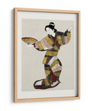 Bailarina japonesa (siglo XVII) Borde de pintura vintage - Unknown | Cuadro decorativo de Canvas Lab
