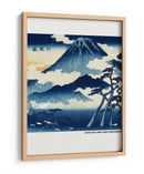 Vista Distante del Monte Asama en el Distrito de Shinshu - Utagawa Hiroshige | Cuadro decorativo de Canvas Lab