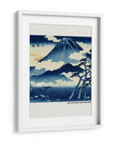 Vista Distante del Monte Asama en el Distrito de Shinshu - Utagawa Hiroshige | Cuadro decorativo de Canvas Lab