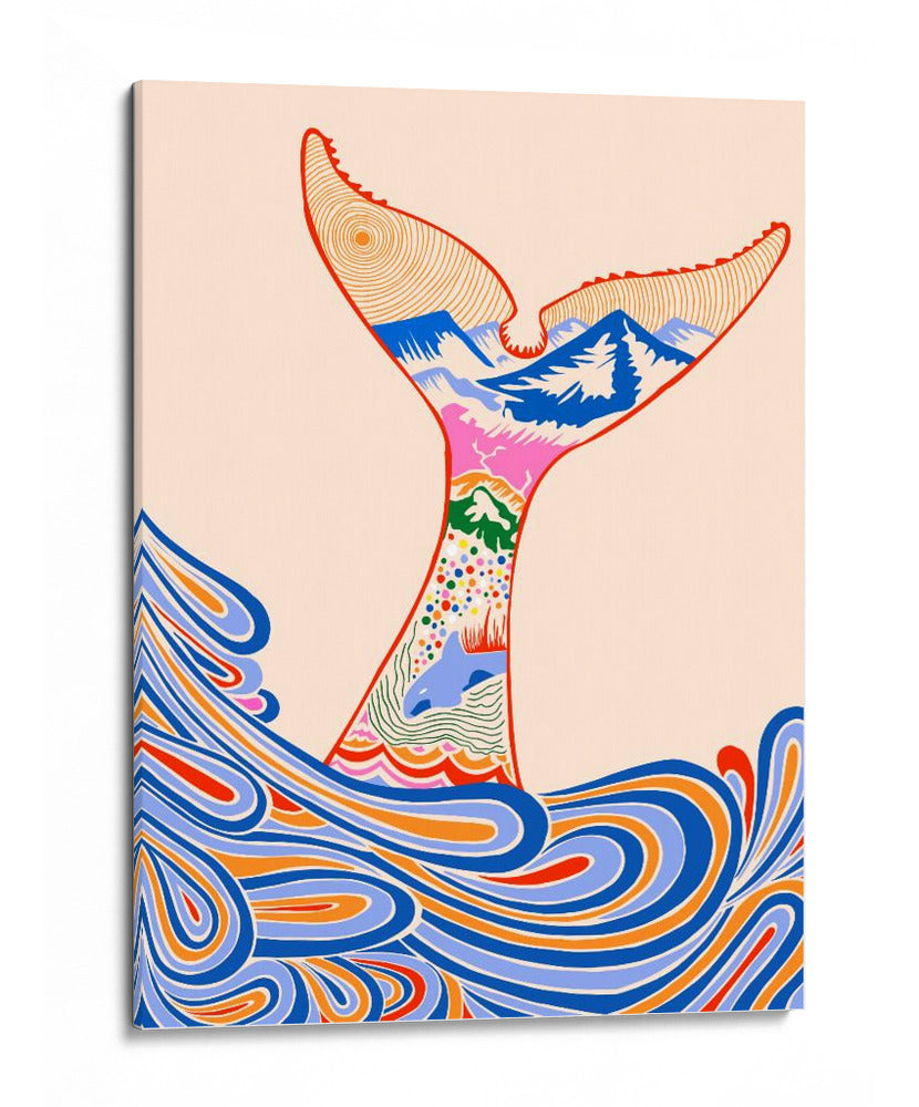 Sentir Azul, Tonos de Azul - Kintsugi99 | Cuadro decorativo de Canvas Lab