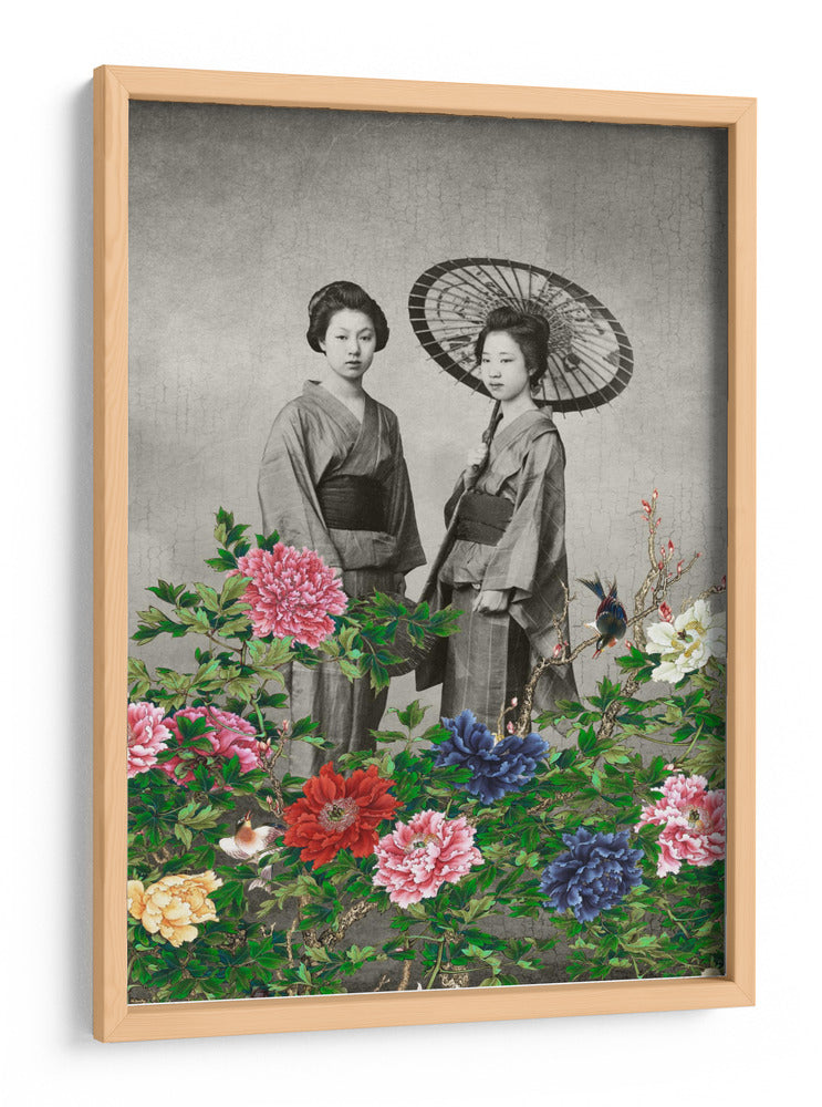 Una tarde de verano en Japón - Marja van den | Cuadro decorativo de Canvas Lab