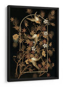 Un collage de otoño japonés - Marja van den | Cuadro decorativo de Canvas Lab