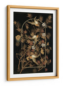 Un collage de otoño japonés - Marja van den | Cuadro decorativo de Canvas Lab