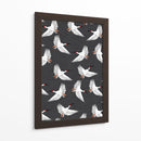 Patrón de Ibis Crestado - Nicholas | Cuadro decorativo de Canvas Lab