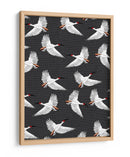 Patrón de Ibis Crestado - Nicholas | Cuadro decorativo de Canvas Lab