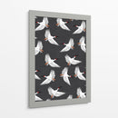 Patrón de Ibis Crestado - Nicholas | Cuadro decorativo de Canvas Lab