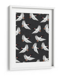 Patrón de Ibis Crestado - Nicholas | Cuadro decorativo de Canvas Lab