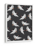 Patrón de Ibis Crestado - Nicholas | Cuadro decorativo de Canvas Lab