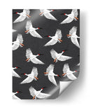 Patrón de Ibis Crestado - Nicholas | Cuadro decorativo de Canvas Lab