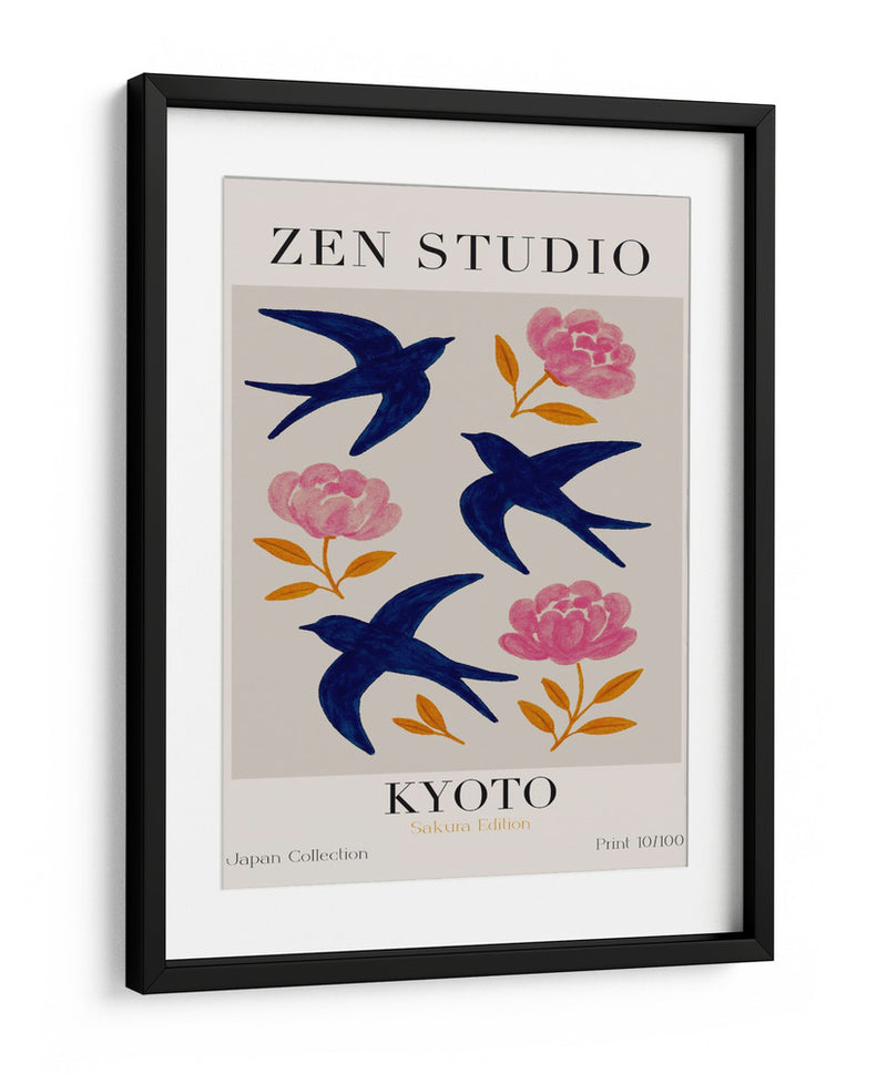 Vuelo y Flores - Treechild | Cuadro decorativo de Canvas Lab