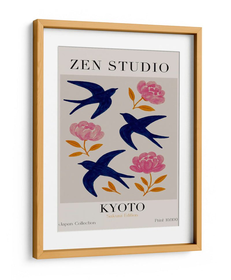 Vuelo y Flores - Treechild | Cuadro decorativo de Canvas Lab