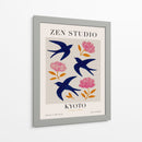 Vuelo y Flores - Treechild | Cuadro decorativo de Canvas Lab