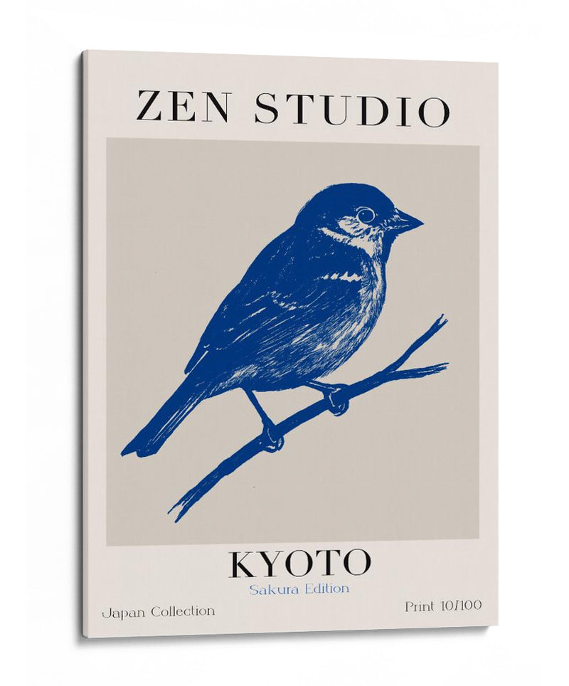 Boceto de gorrión sereno - Treechild | Cuadro decorativo de Canvas Lab