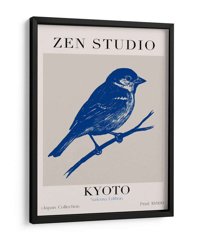 Boceto de gorrión sereno - Treechild | Cuadro decorativo de Canvas Lab