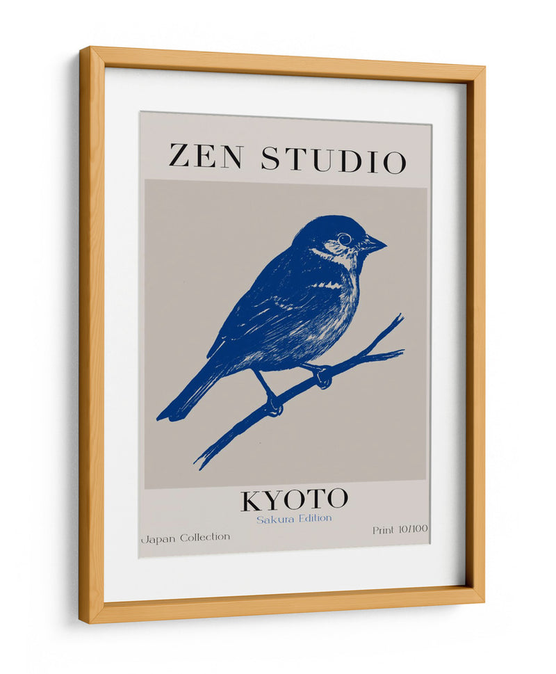 Boceto de gorrión sereno - Treechild | Cuadro decorativo de Canvas Lab