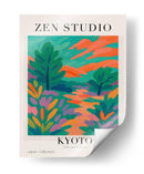 Vibrante Camino de Kioto - Treechild | Cuadro decorativo de Canvas Lab