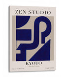 Flujo Geométrico Azul - Treechild | Cuadro decorativo de Canvas Lab