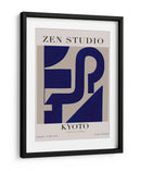 Flujo Geométrico Azul - Treechild | Cuadro decorativo de Canvas Lab