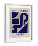 Flujo Geométrico Azul - Treechild | Cuadro decorativo de Canvas Lab