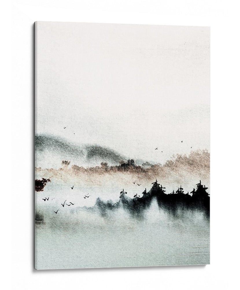 Bruma Mística de Montaña - Treechild | Cuadro decorativo de Canvas Lab
