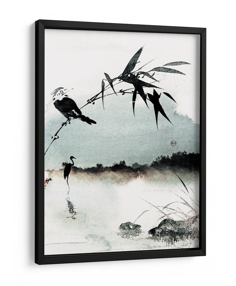 Mañana Brumosa de Bambú - Treechild | Cuadro decorativo de Canvas Lab