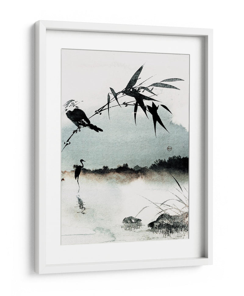 Mañana Brumosa de Bambú - Treechild | Cuadro decorativo de Canvas Lab