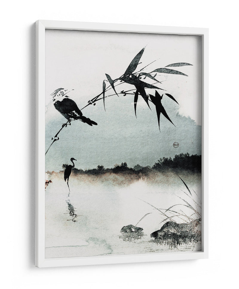 Mañana Brumosa de Bambú - Treechild | Cuadro decorativo de Canvas Lab