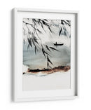 Canoa al Atardecer - Treechild | Cuadro decorativo de Canvas Lab